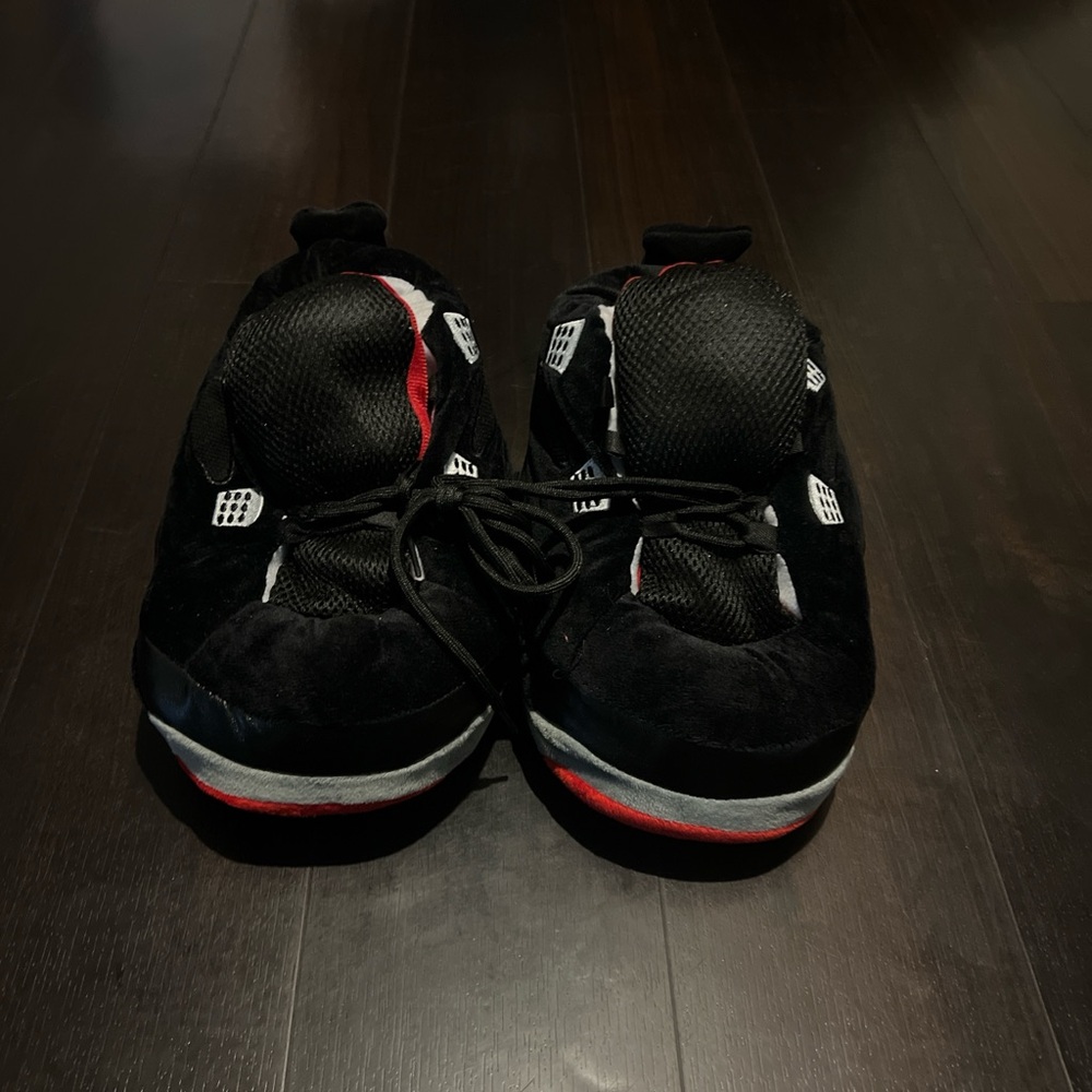 Nike Black and Red Sneakers